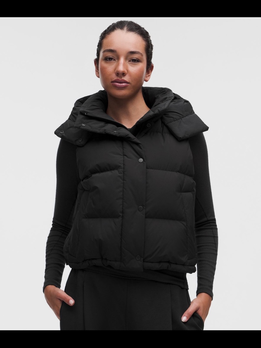 NWT Lululemon Wonder Puff Cropped Vest